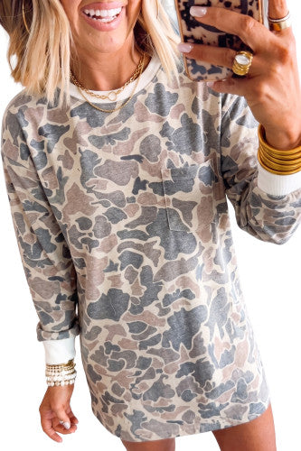 Backwoods Belle Camo Mini Dress